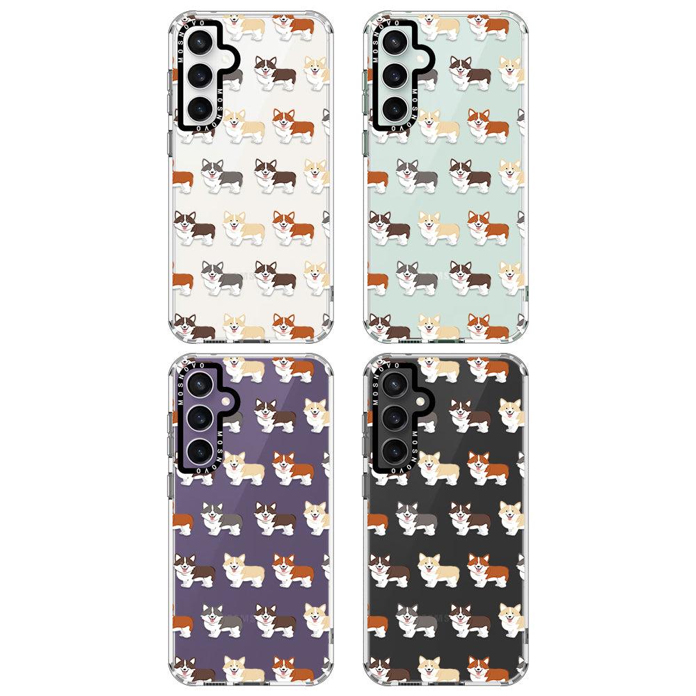 Adorable Corgi Phone Case - Samsung Galaxy S23 FE Case