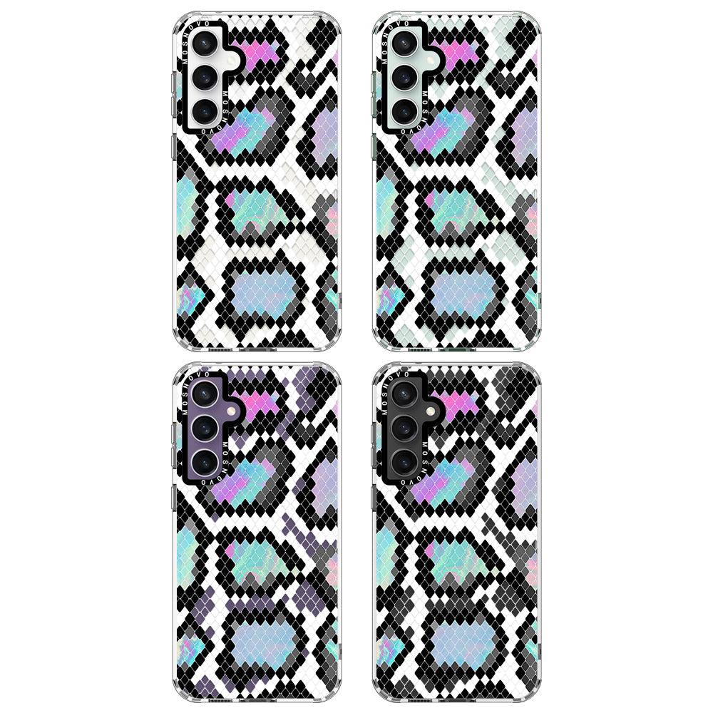 Aurora Snake Print Phone Case - Samsung Galaxy S23 FE Case