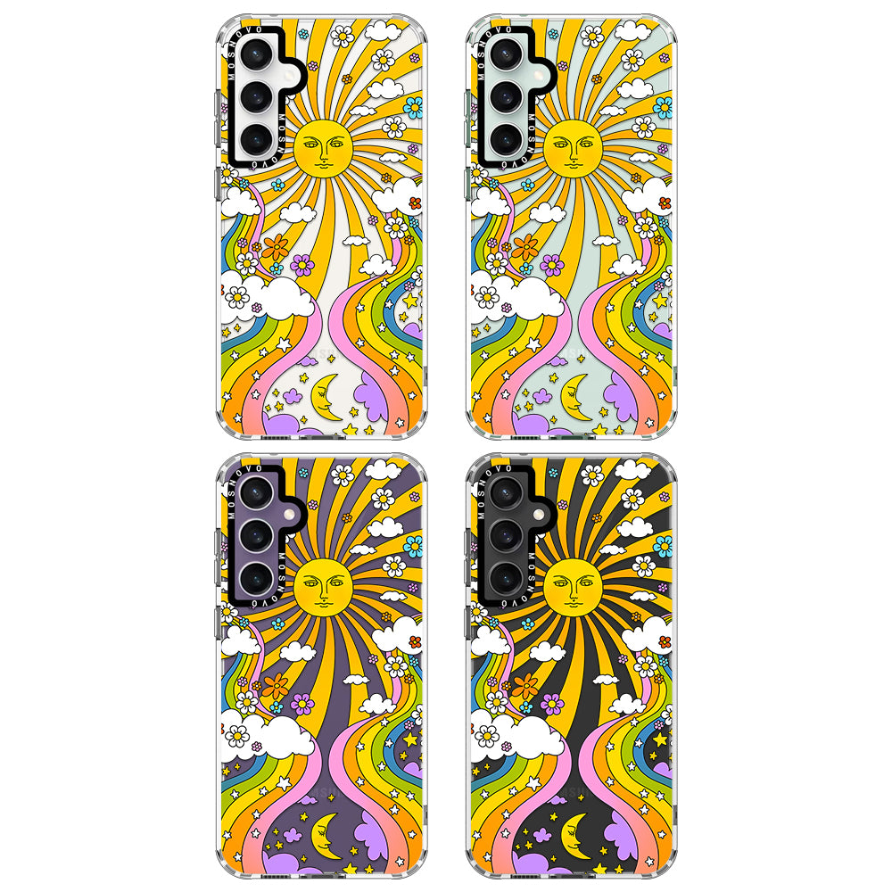 70's Psychedelic Groovy Art Phone Case - Samsung Galaxy S23 FE Case