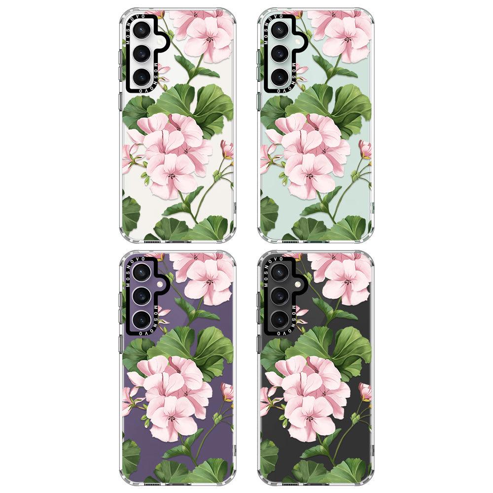 Geranium Phone Case - Samsung Galaxy S23 FE Case