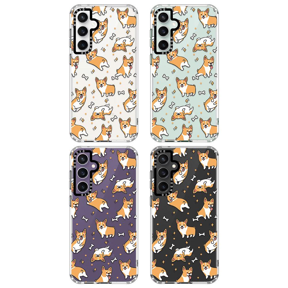 Cute Corgi Phone Case - Samsung Galaxy S23 FE Case