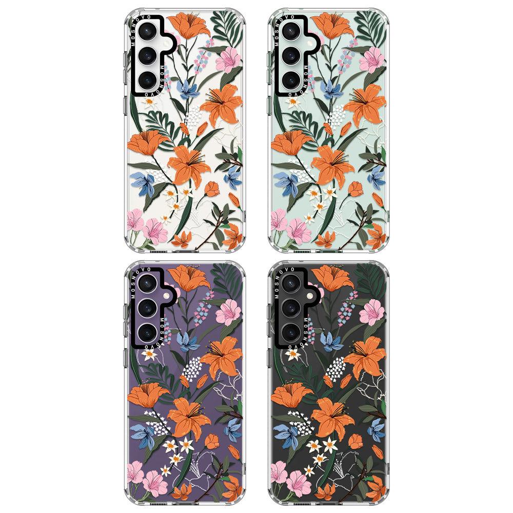 Lily Garden Phone Case - Samsung Galaxy S23 FE Case