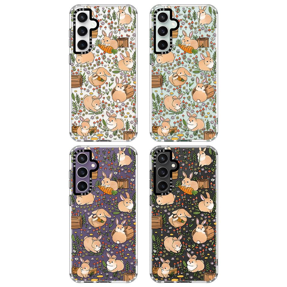 Bunny Garden Phone Case - Samsung Galaxy S23 FE Case