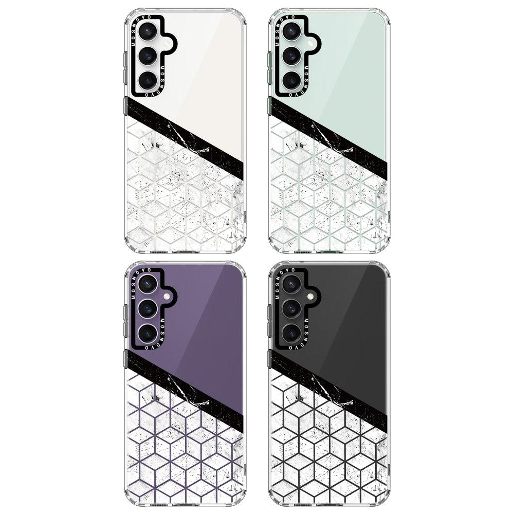 Marble Block Art Phone Case - Samsung Galaxy S23 FE Case