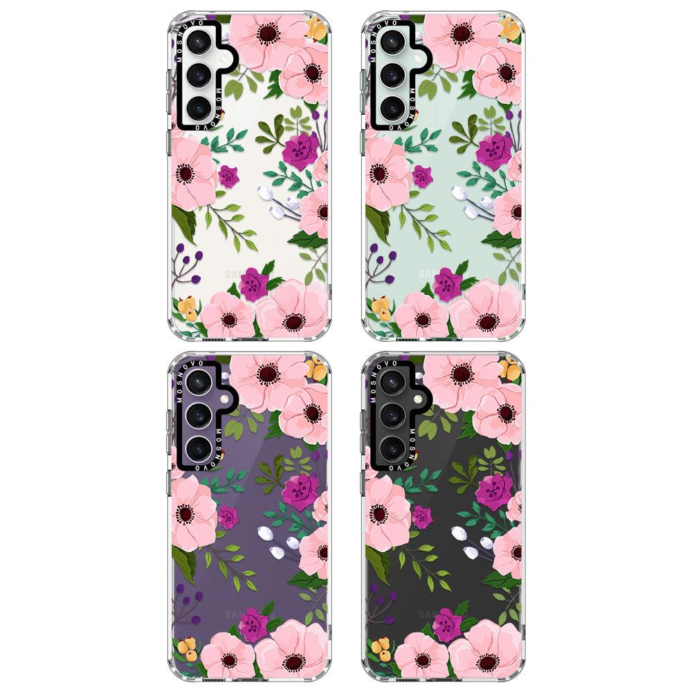 Watercolor Floral Phone Case - Samsung Galaxy S23 FE Case