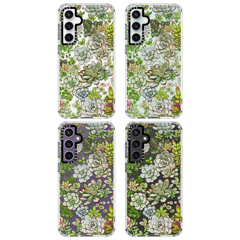 Succulents Phone Case - Samsung Galaxy S23 FE Case