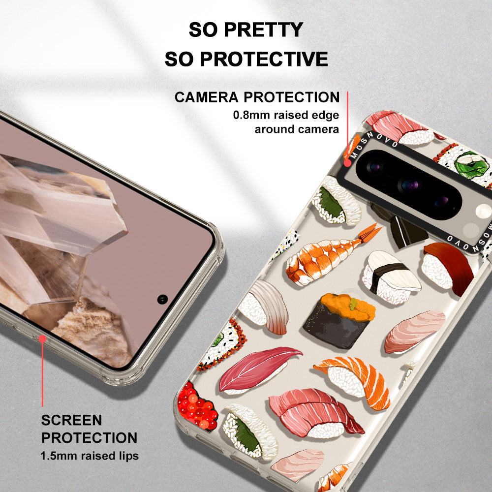 Mixed Sushi Phone Case - Google Pixel 8 Pro Case - MOSNOVO