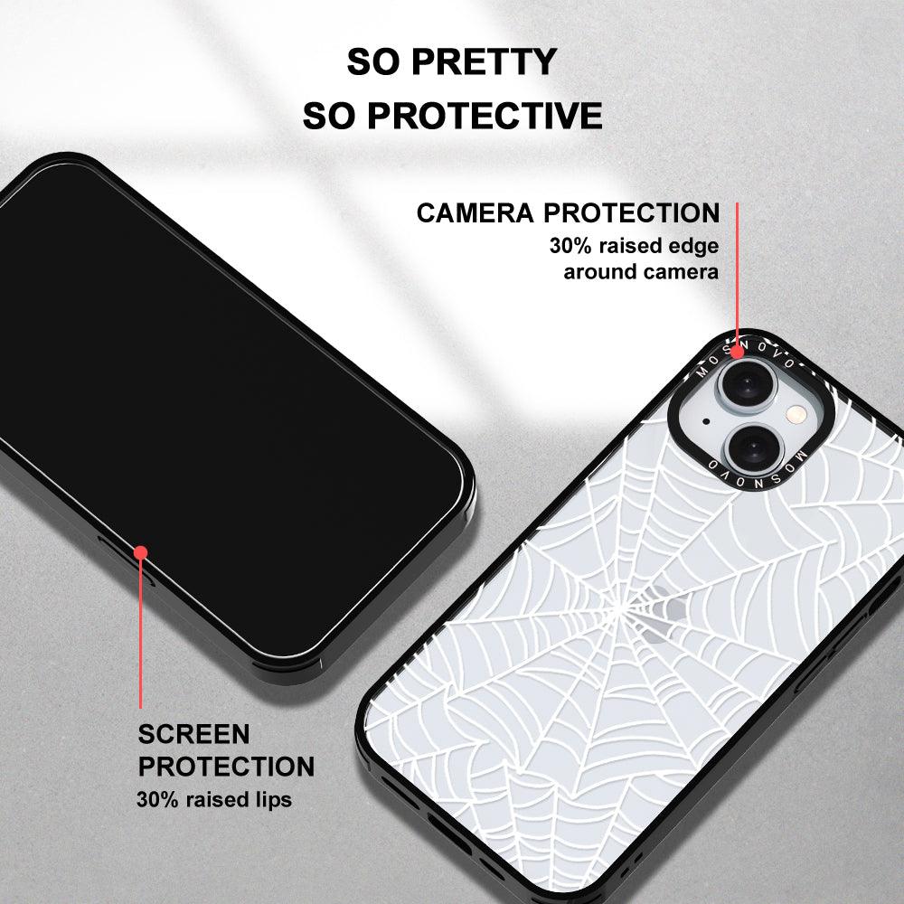 Spider Web Phone Case - iPhone 15 Plus Case - MOSNOVO