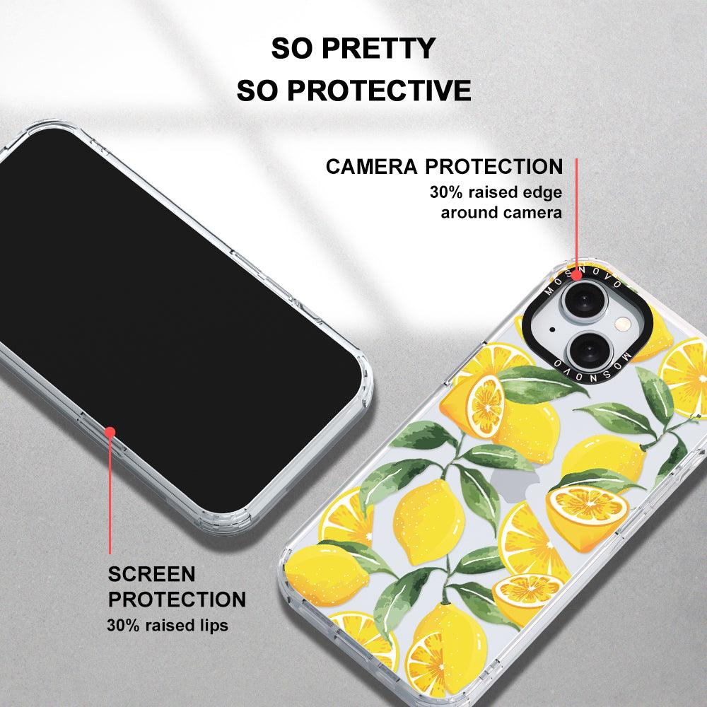 Lemon Phone Case - iPhone 15 Plus Case - MOSNOVO