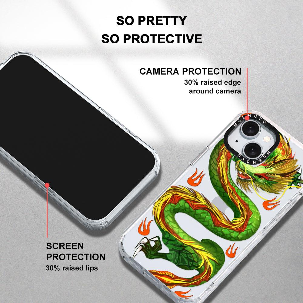 Dragon Phone Case - iPhone 15 Plus Case - MOSNOVO