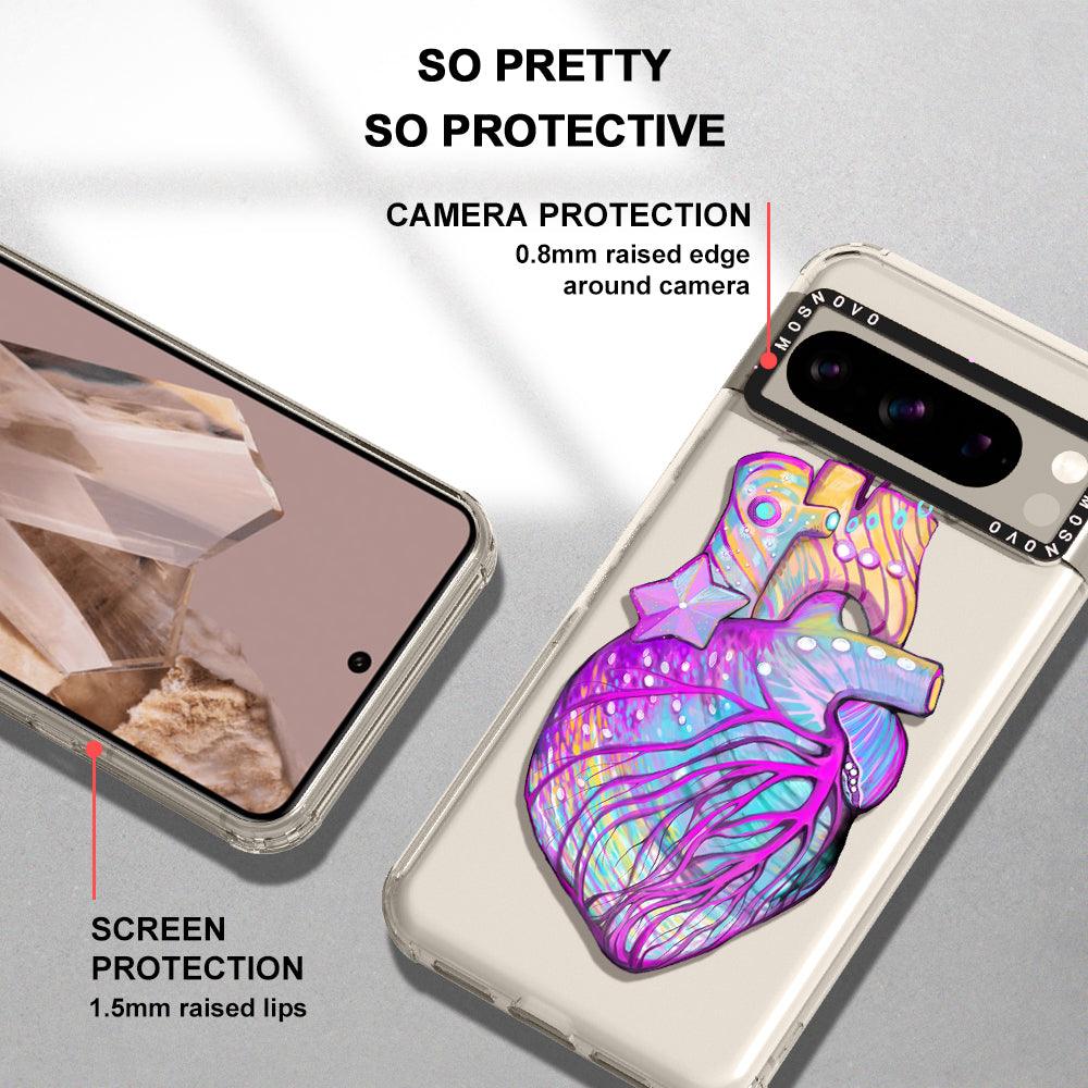 The Heart of Art Phone Case - Google Pixel 8 Pro Case - MOSNOVO