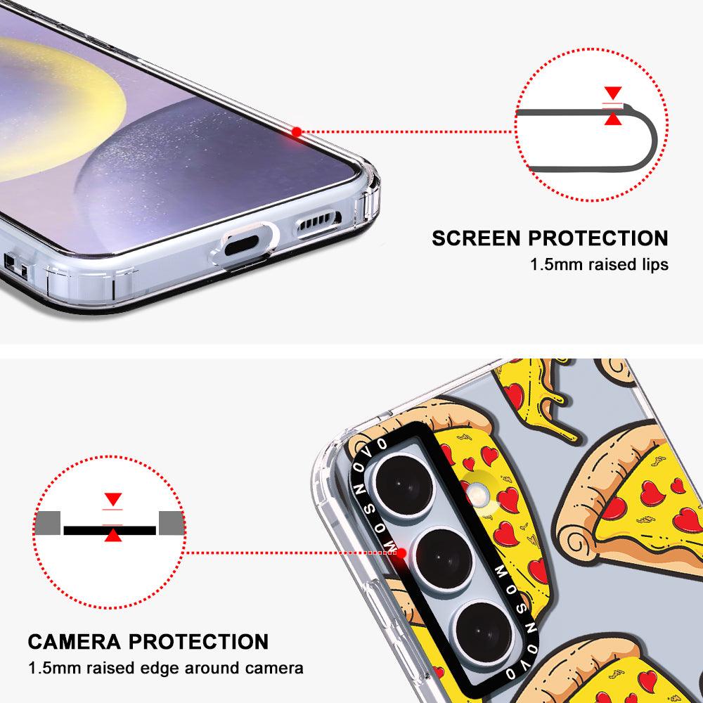 Pizza Phone Case - Samsung Galaxy S24 Case - MOSNOVO