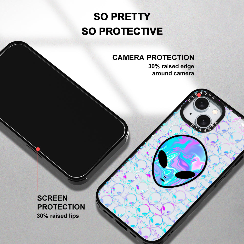 Space Alien Phone Case - iPhone 15 Case - MOSNOVO