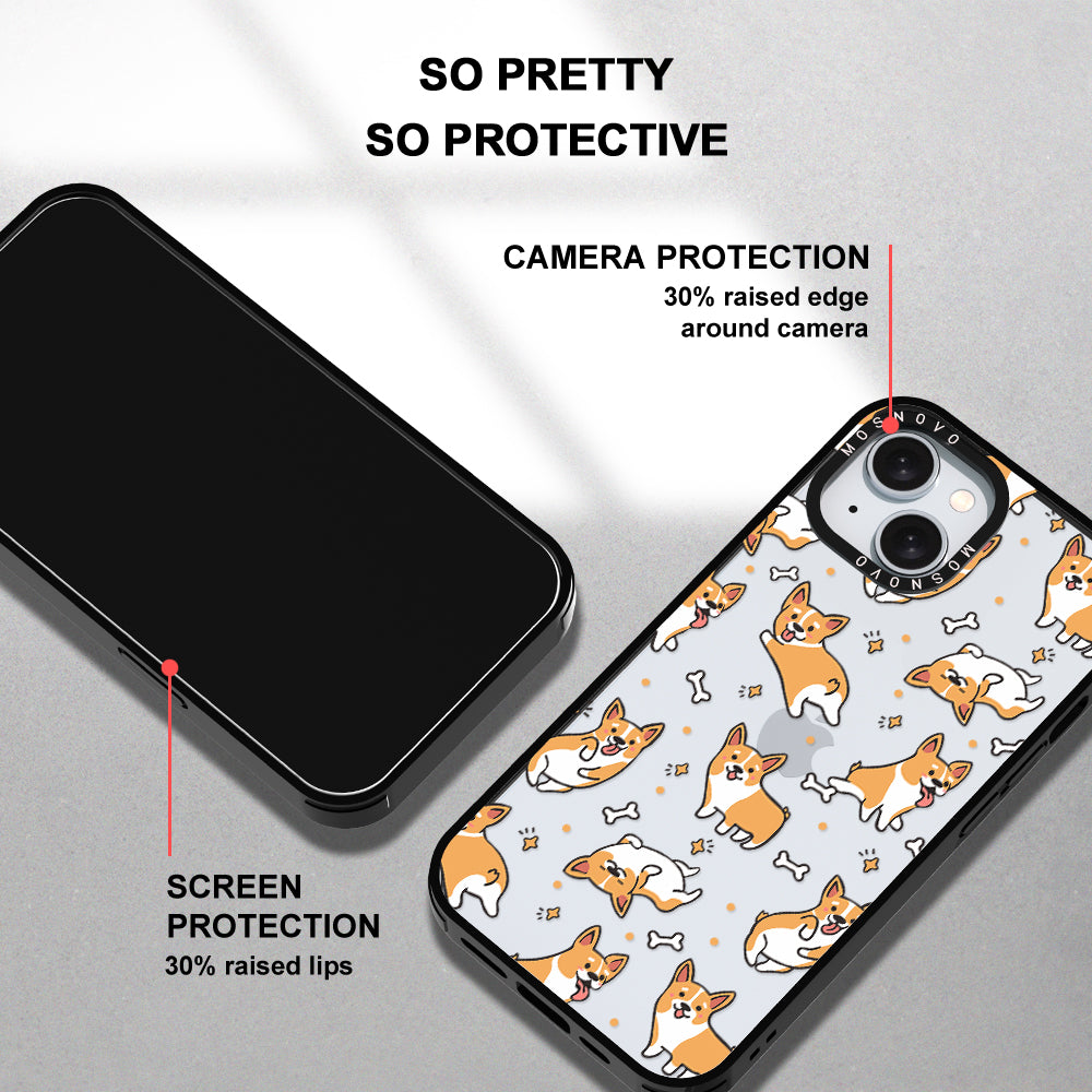 Corgi Phone Case - iPhone 15 Plus Case - MOSNOVO