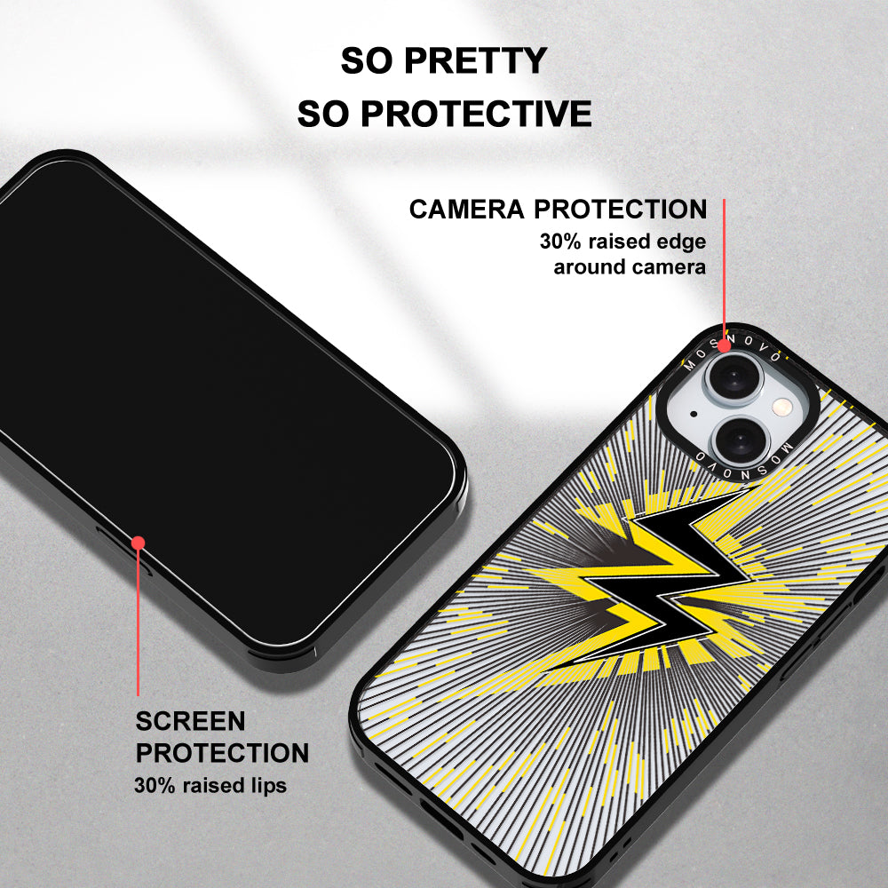 Lightning Bolt Phone Case - iPhone 15 Case - MOSNOVO