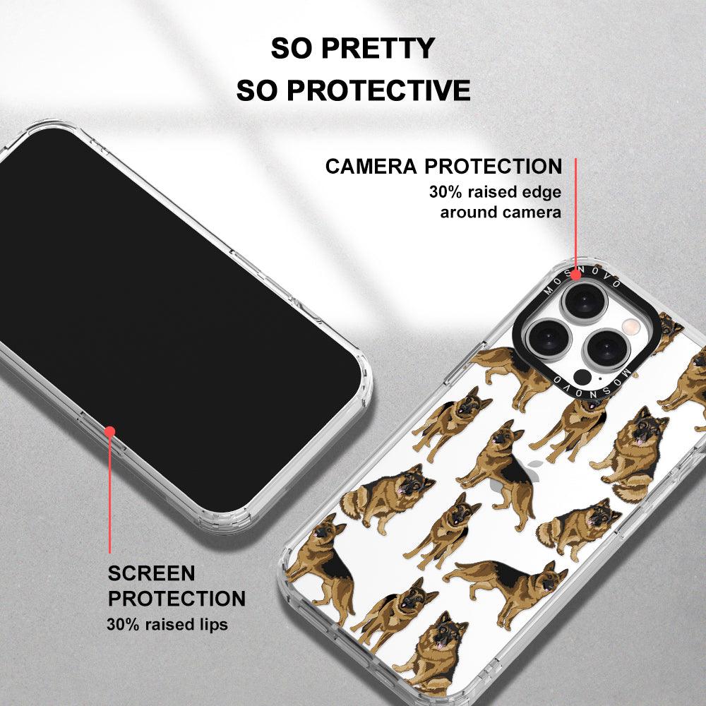 Shepherd Dog Phone Case - iPhone 15 Pro Max Case - MOSNOVO