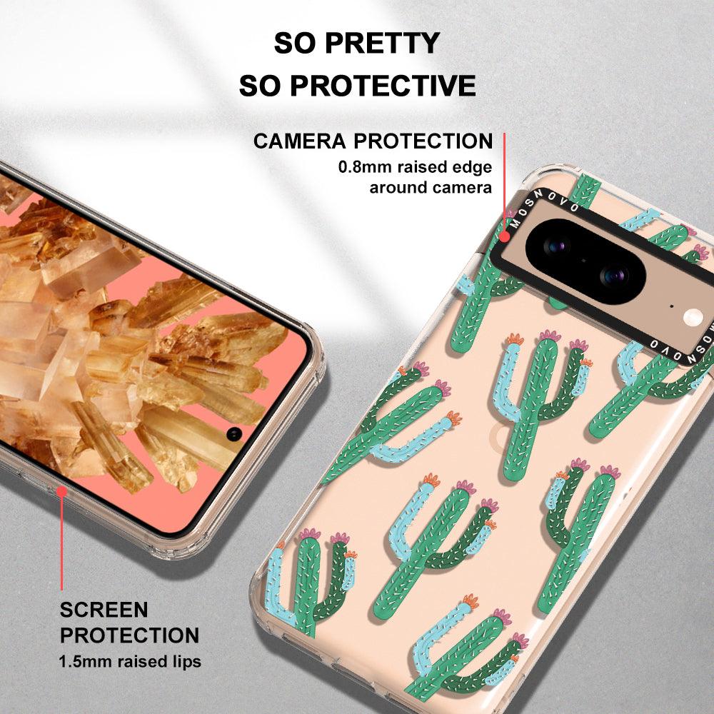 Cactus Phone Case - Google Pixel 8 Case - MOSNOVO