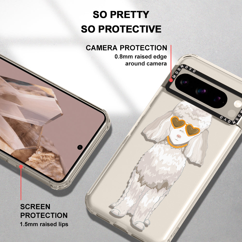 Elegant Poodle Phone Case - Google Pixel 8 Pro Case