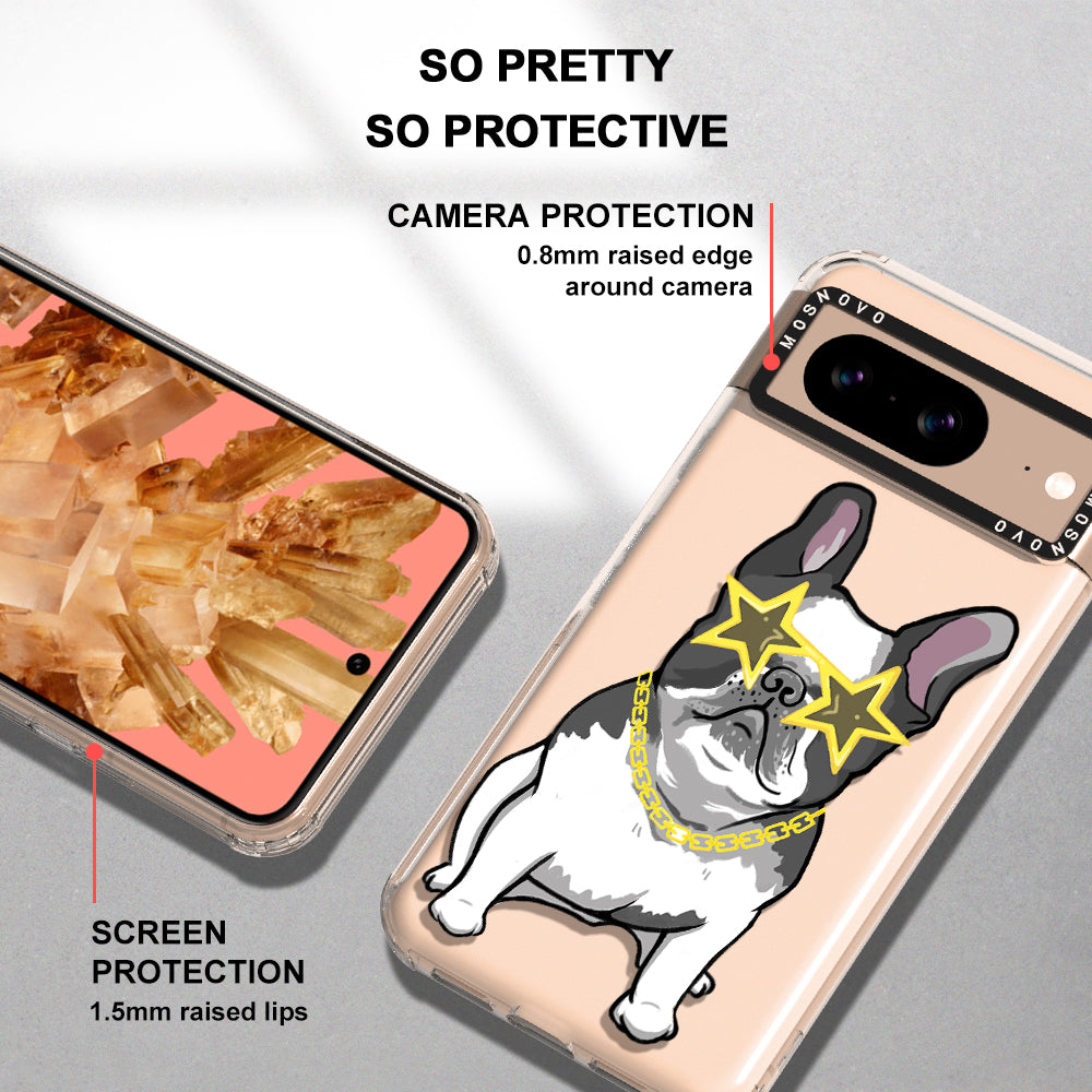 Cool French Bulldog Phone Case - Google Pixel 8 Case - MOSNOVO