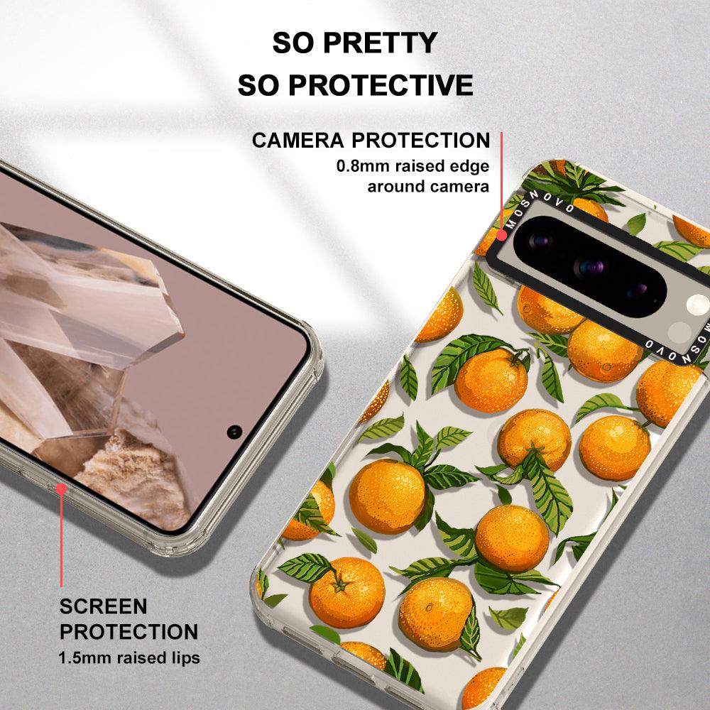 Tangerine Phone Case - Google Pixel 8 Pro Case - MOSNOVO