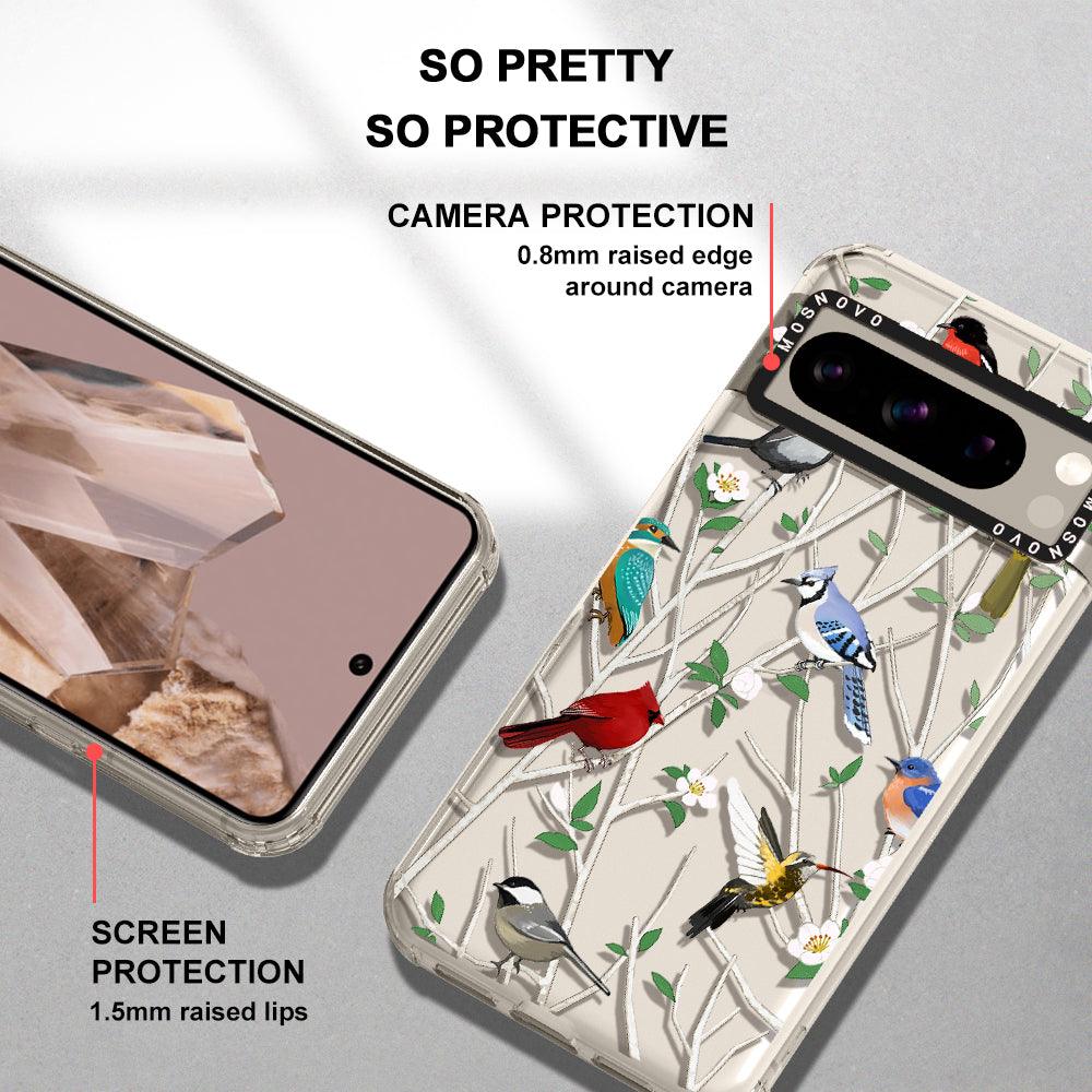 Wild Bird Phone Case - Google Pixel 8 Pro Case - MOSNOVO