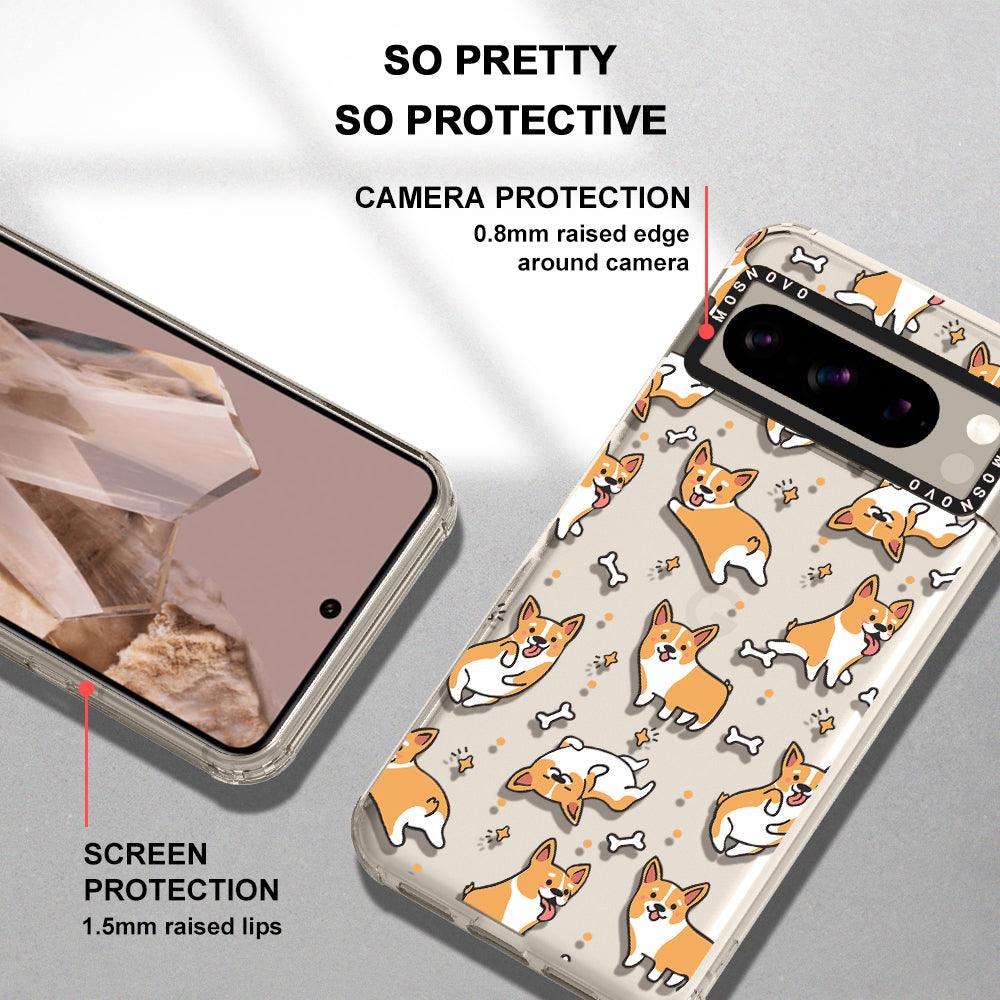 Corgi Phone Case - Google Pixel 8 Pro Case - MOSNOVO