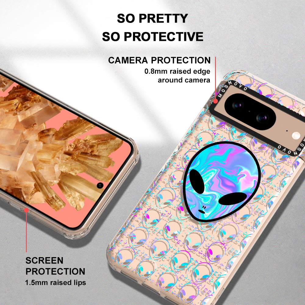 Space Alien Phone Case - Google Pixel 8 Case