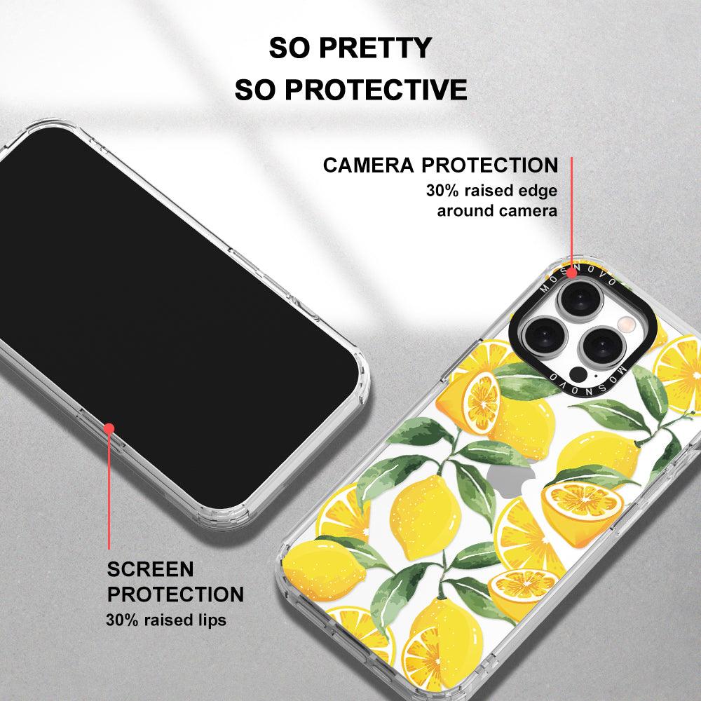 Lemon Phone Case - iPhone 15 Pro Max Case - MOSNOVO