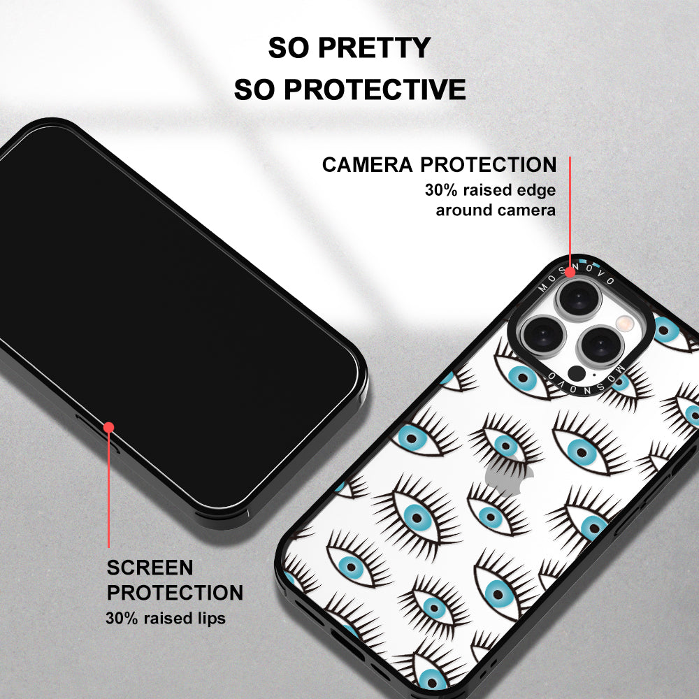 Evil Eye Phone Case - iPhone 15 Pro Max Case - MOSNOVO