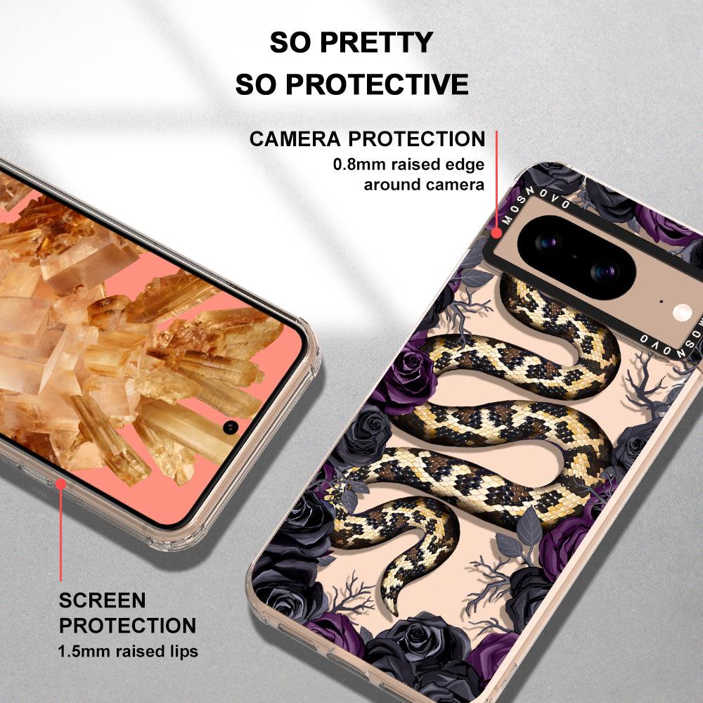 Secret Snake Garden Phone Case - Google Pixel 8 Case - MOSNOVO