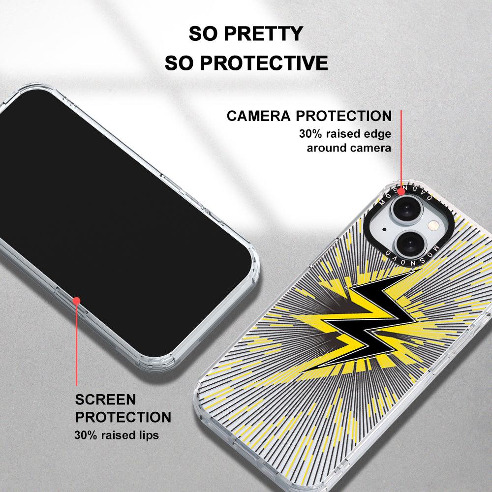 Lightning Bolt Phone Case - iPhone 15 Case - MOSNOVO