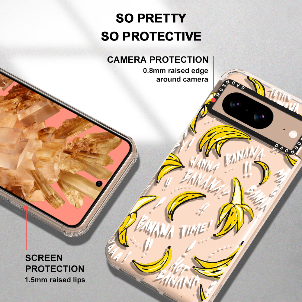 Banana Banana Phone Case - Google Pixel 8 Case - MOSNOVO