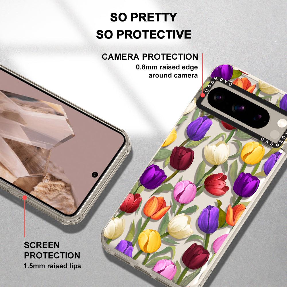 Tulip Phone Case - Google Pixel 8 Pro Case - MOSNOVO