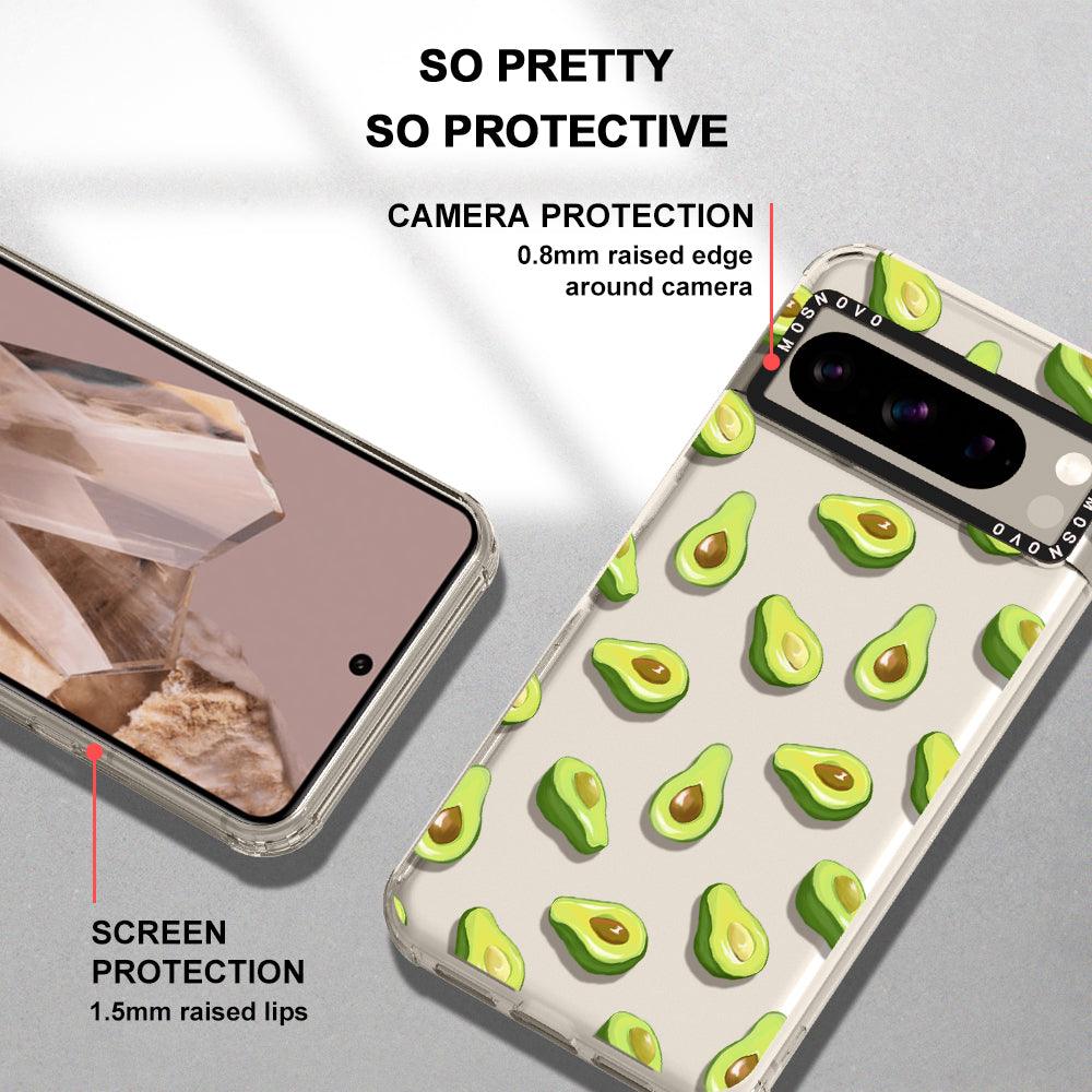 Fleshy Avocado Phone Case - Google Pixel 8 Pro Case - MOSNOVO