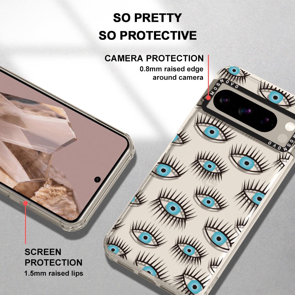 Evil Eye Phone Case - Google Pixel 8 Pro Case - MOSNOVO