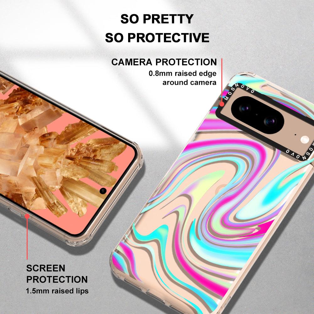 Psychedelic Swirls Phone Case - Google Pixel 8 Case