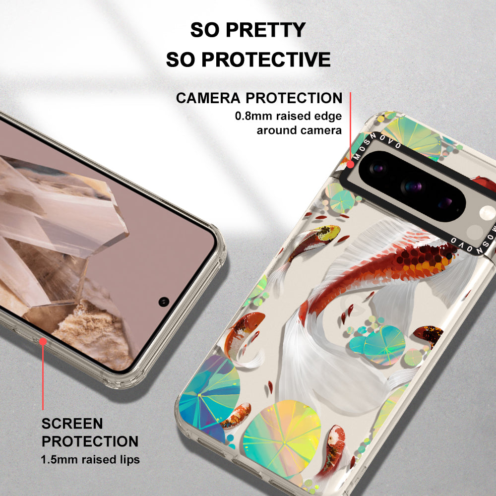 Koi Art Phone Case - Google Pixel 8 Pro Case - MOSNOVO