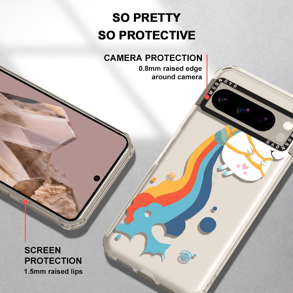 Rainbow Unicorn Phone Case - Google Pixel 8 Pro Case