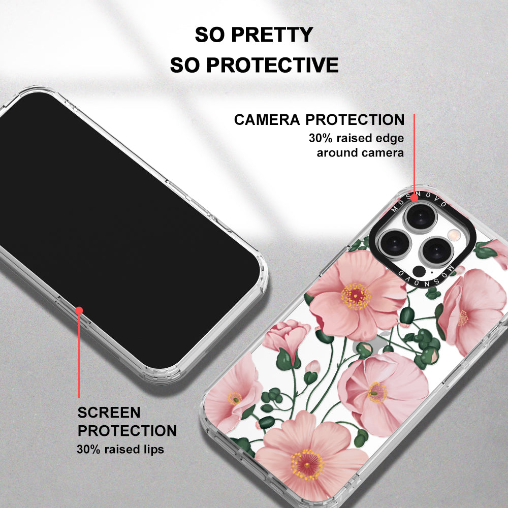 Calandrinia Phone Case - iPhone 15 Pro Max Case - MOSNOVO