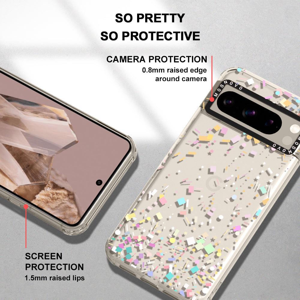 Confetti Phone Case - Google Pixel 8 Pro Case - MOSNOVO