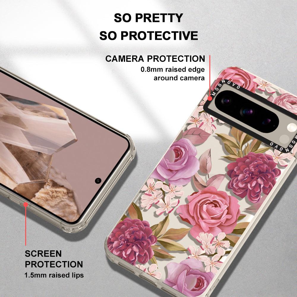 Blossom Flowe Floral Phone Case - Google Pixel 8 Pro Case - MOSNOVO