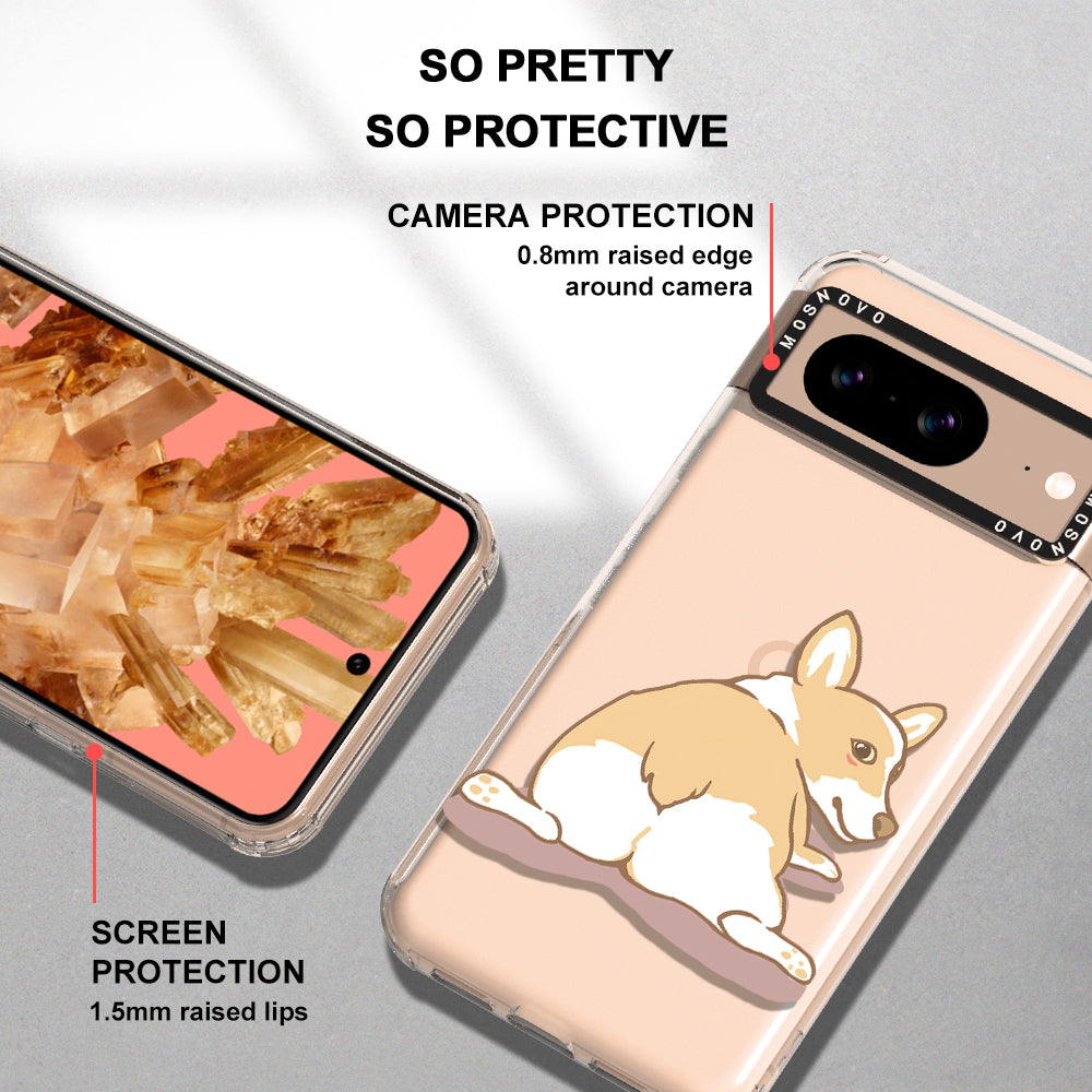 Corgi Dog Phone Case - Google Pixel 8 Case - MOSNOVO