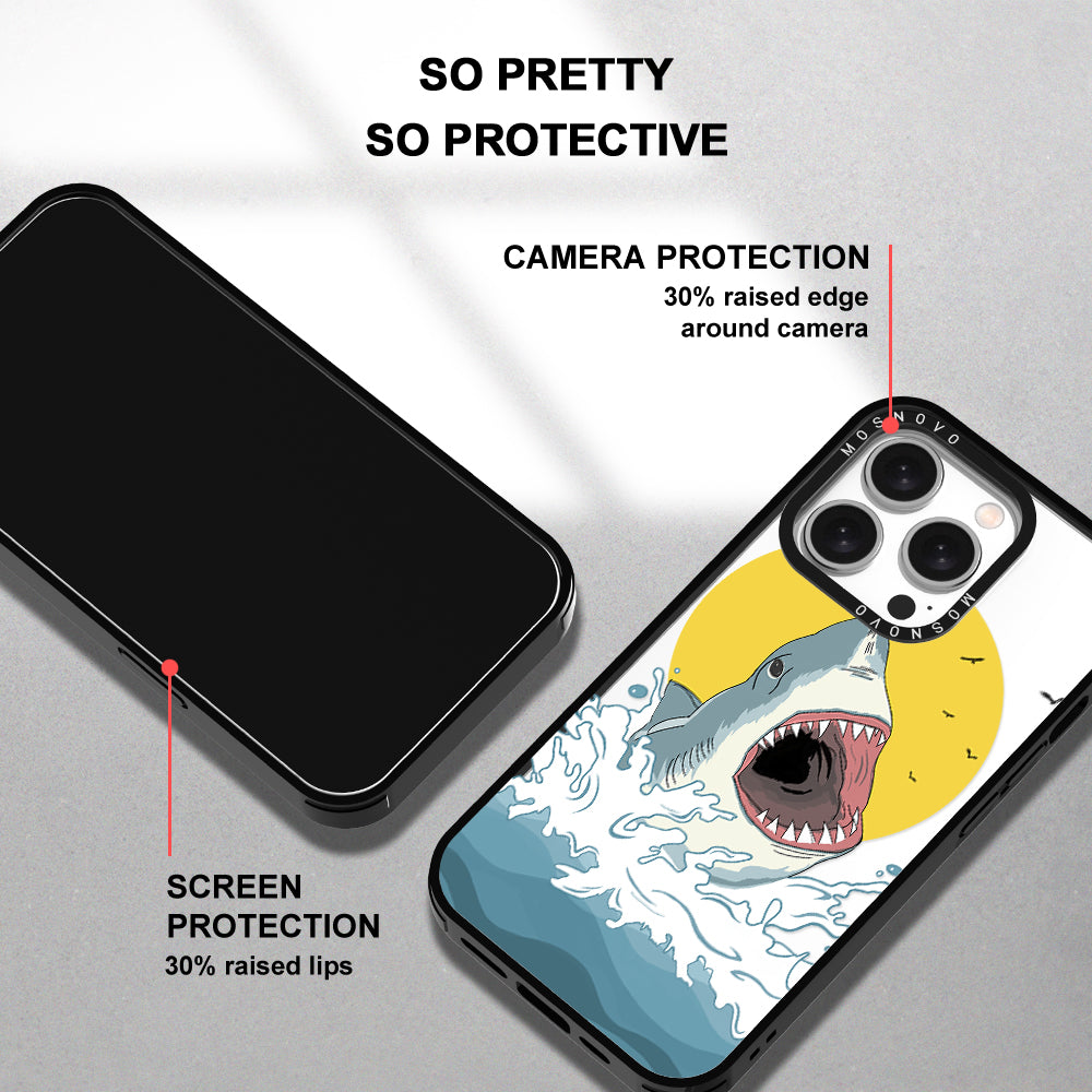 Shark Phone Case - iPhone 15 Pro Case - MOSNOVO