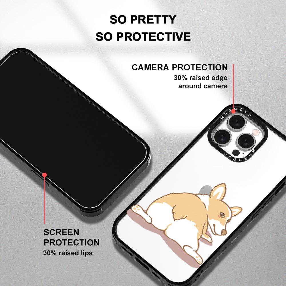 Corgi Dog Phone Case - iPhone 15 Pro Max Case - MOSNOVO