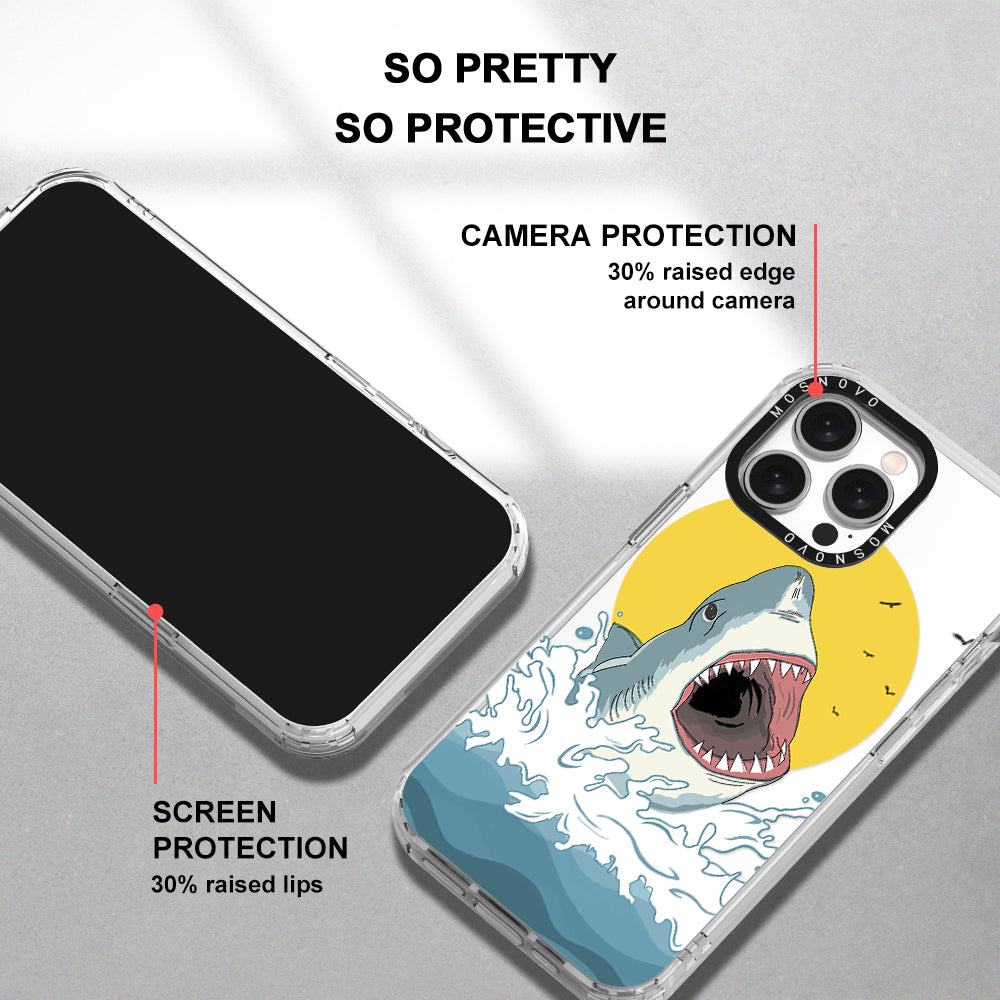 Shark Phone Case - iPhone 15 Pro Max Case - MOSNOVO