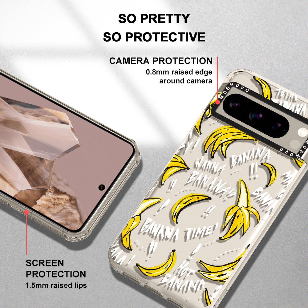 Banana Banana Phone Case - Google Pixel 8 Pro Case - MOSNOVO