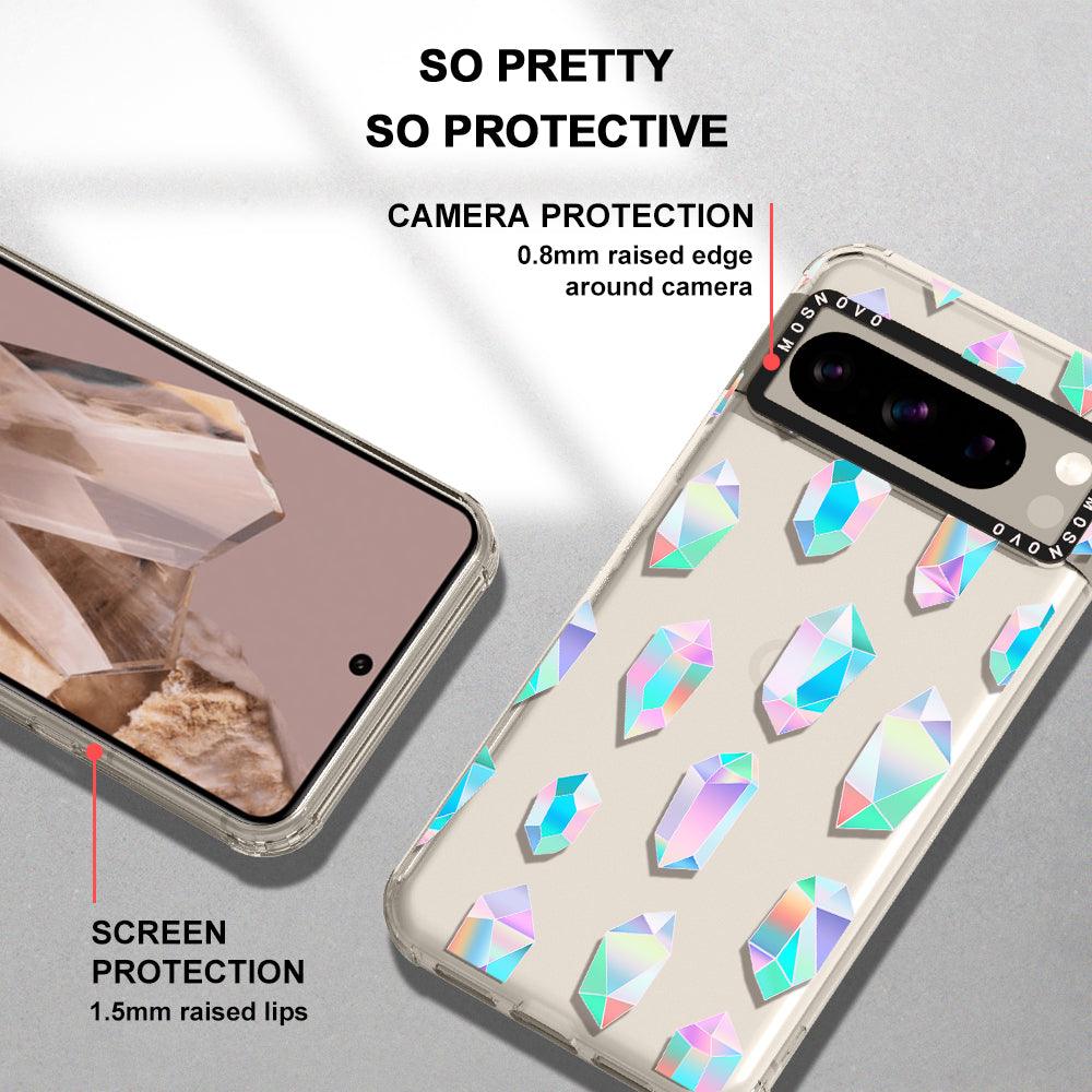 Crystal Gradient Diamond Phone Case - Google Pixel 8 Pro Case