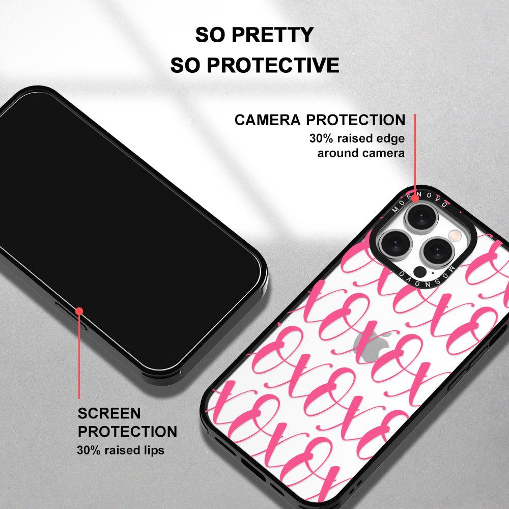 XOXO Phone Case - iPhone 15 Pro Max Case - MOSNOVO