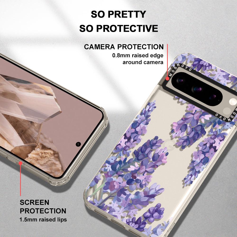 Lavender Phone Case - Google Pixel 8 Pro Case - MOSNOVO