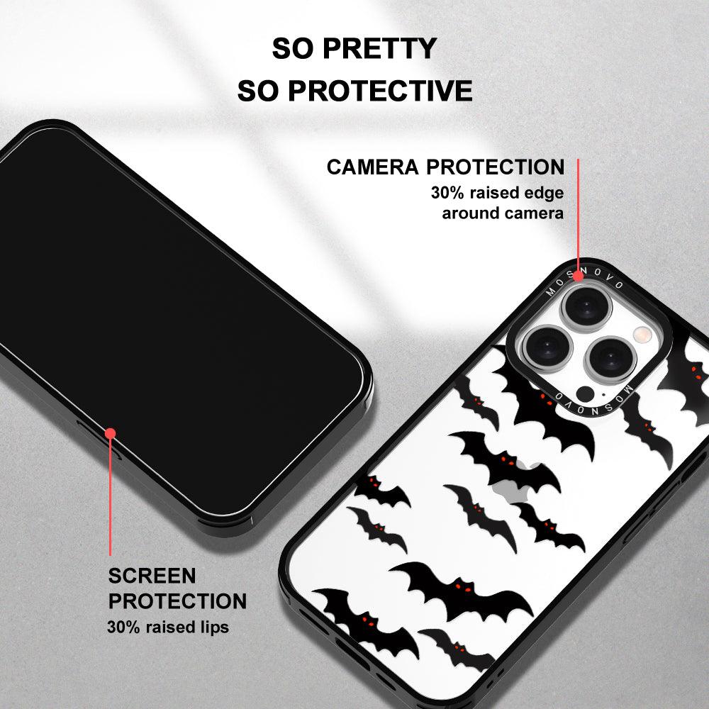 Evil Bat Phone Case - iPhone 15 Pro Case - MOSNOVO